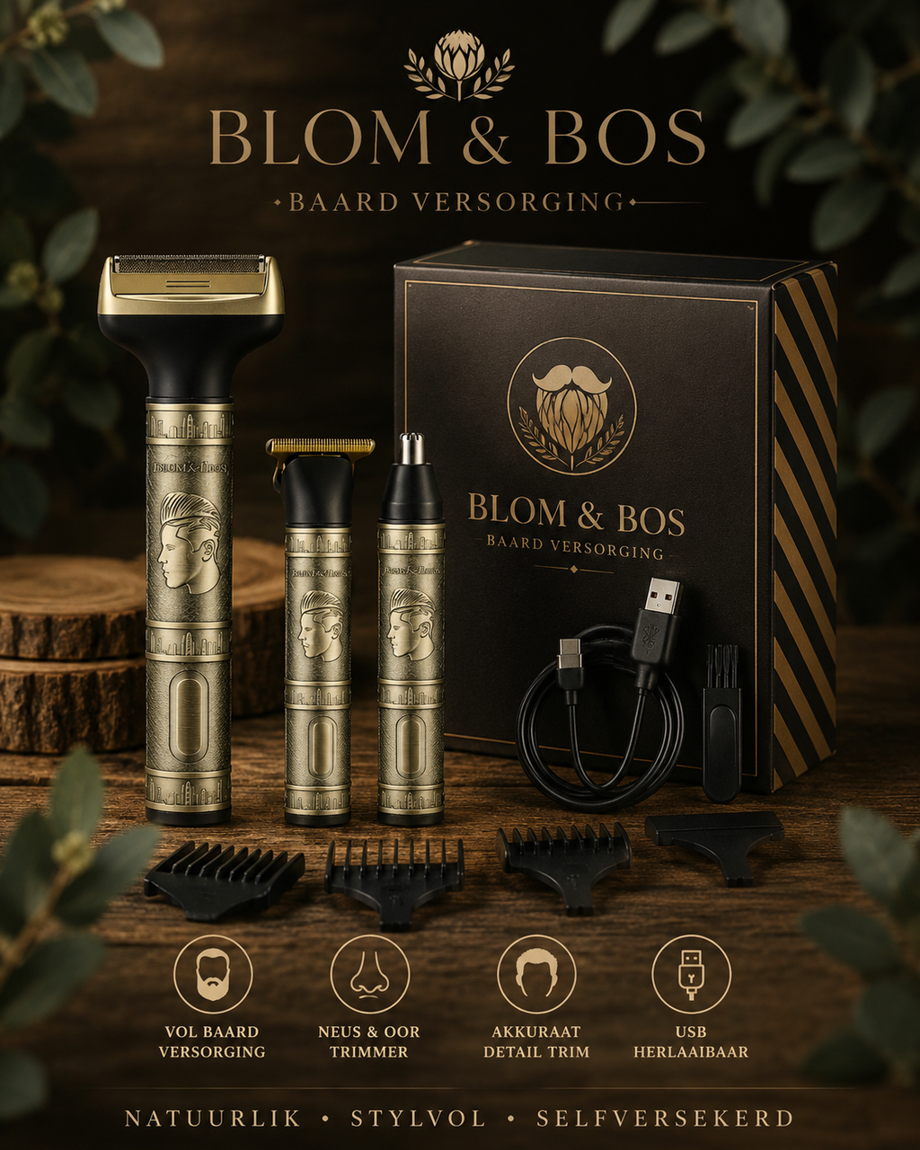 BLOM&BOS BAARD KNIPPER